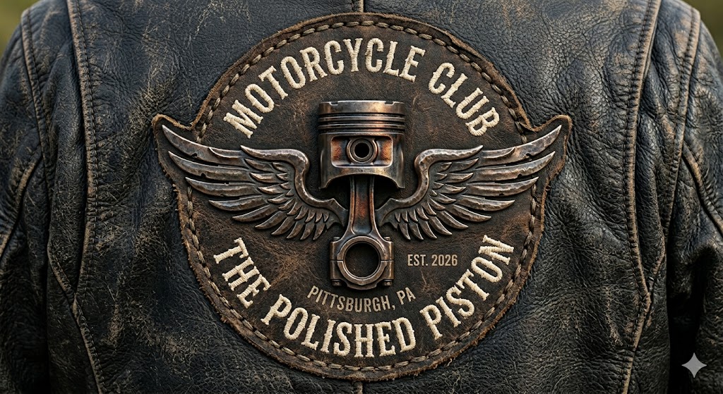 The Polished Piston Logo